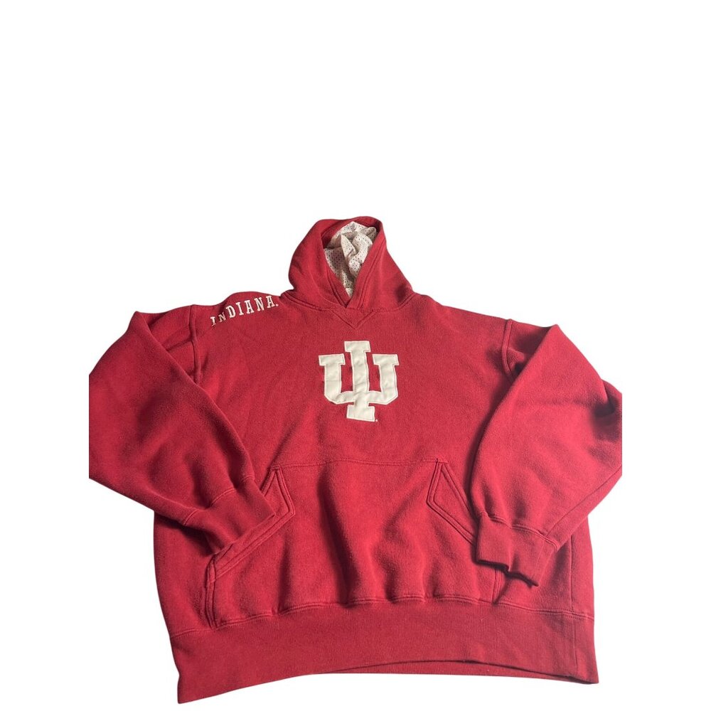 Vintage Red Oak Sportswear Indiana University Hoodie Sweatshirt 90s unisex M
